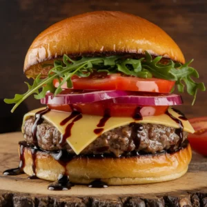 The Savory Gold Burger